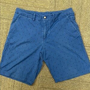 Lululemon men’s Blue Patterned Shorts size 36